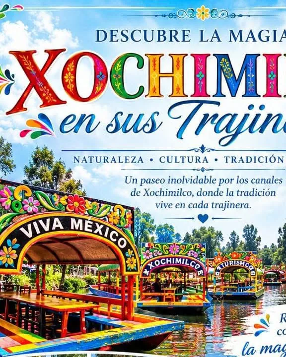 Promoción Xochimilco en trajinera